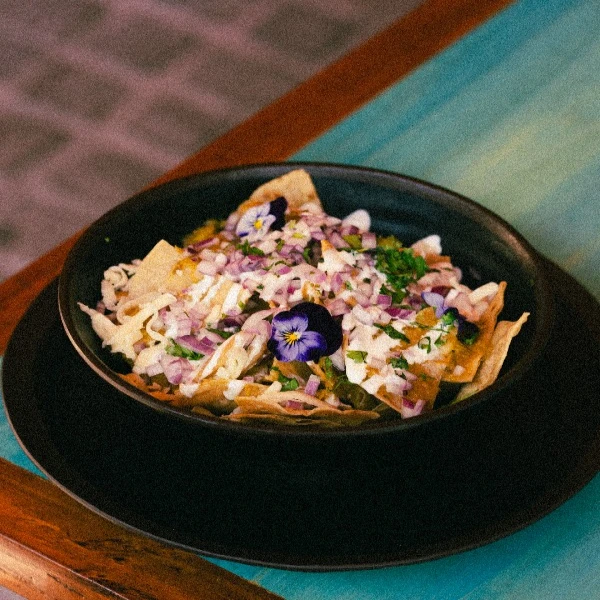 Chilaquiles con proteína