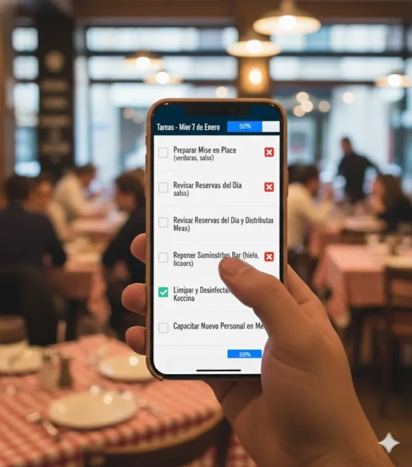 Checklist diarios: ordena tu restaurante y gana control real