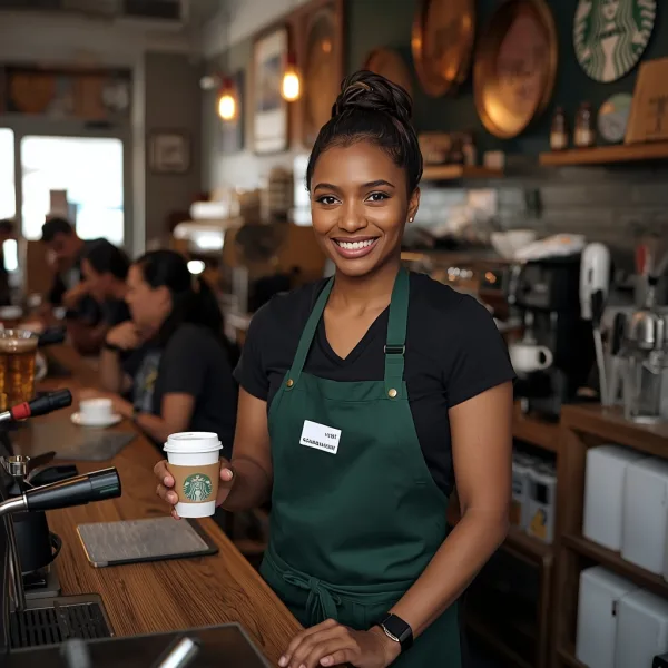 Gerente de restaurante instruyendo a su equipo de trabajo con eficiencia - Imagen 2