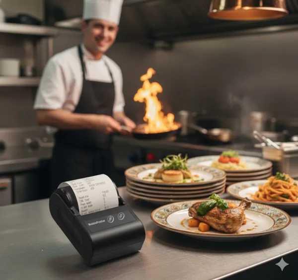 Software para restaurantes Resto Express con impresora Bluetooth eliminando cables y costos de instalación tradicionales - Imagen 2