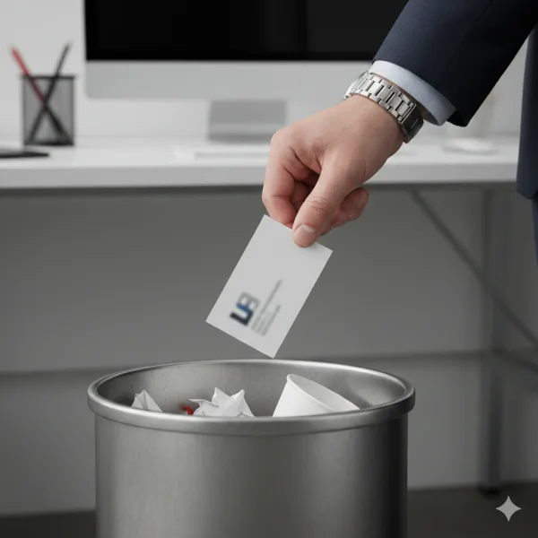 Tarjeta de presentación digital QR en smartphone mostrando información de contacto profesional para compartir en restaurantes y empresas - Imagen 2