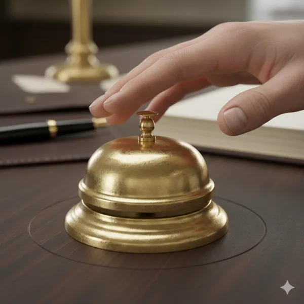 Cliente escaneando timbre QR en carta digital para llamar al garzón en restaurante - Imagen 2